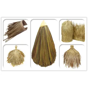 Water reed fireproof synthetic thatch