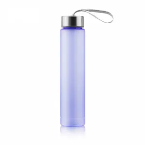 Factory Price Promotional 300ml BPA Free Plastic Water Bottle with Strap