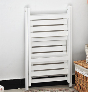 Vườn bên ngoài mộc mạc Retro ráp bằng gỗ hoa nồi lưu trữ Giá gấp Thang hiển thị kệ - Product Image 5