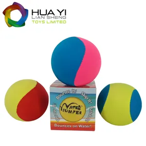 Sommer Spaß Spielzeug Soft Beach und Pool Grip Skip Ball Wasser Bounce Splash Ball Überspringen Wasser Bouncing Ball auf Wasserspielen