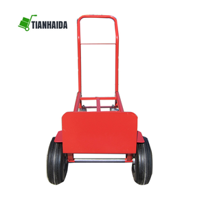 HT1842 Four Wheel Steel Material Hand Pull <strong>Trolley</strong> 2 in 1 Multifunction 250KGS Load Capacity Foldable Hand Lift Truck/<strong>trolley</strong> - Product Image 5