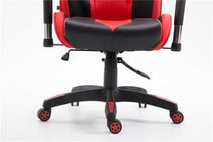 Chaise de bureau réglable, <span class=keywords><strong>fauteuil</strong></span> de jeu ergonomique en cuir, <span class=keywords><strong>fauteuil</strong></span> pivotant inclinable, <span class=keywords><strong>fauteuil</strong></span> de direction pour joueur, <span class=keywords><strong>repose</strong></span>-pieds rembourré - Product Image 5