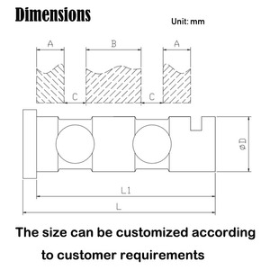 Plcchain 10t 15t 20t 30t mil Pin tipi yük yük sensörü zincir stoper için - Product Image 6