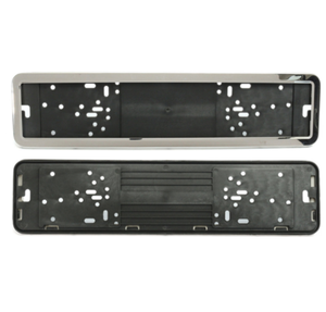 Bán buôn thép không gỉ EU số giấy phép tấm khung khung giữ phía trước và phía sau EU tấm 53cm x 13cm tấm giấy phép khung - Product Image 2