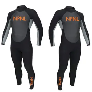 Custom style and custom patterns waterproof Strongly stretched material neoprene wetsuite for man and women