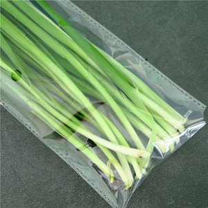 Bolsa Autoadhesiva de BOPP Antivaho, Desechable, de Grado Alimenticio, Impresa Personalizada y Ecológica para Envasado de Vegetales Frescos, Marca LESI - Product Image 3