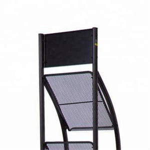 Giá hiển thị Lưới Kim Loại 4 Tầng cho giải pháp tổ chức Tạp Chí - Product Image 4