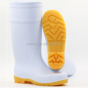 Botas de seguridad de PVC con puntera de acero y placa central de acero - Product Image 1