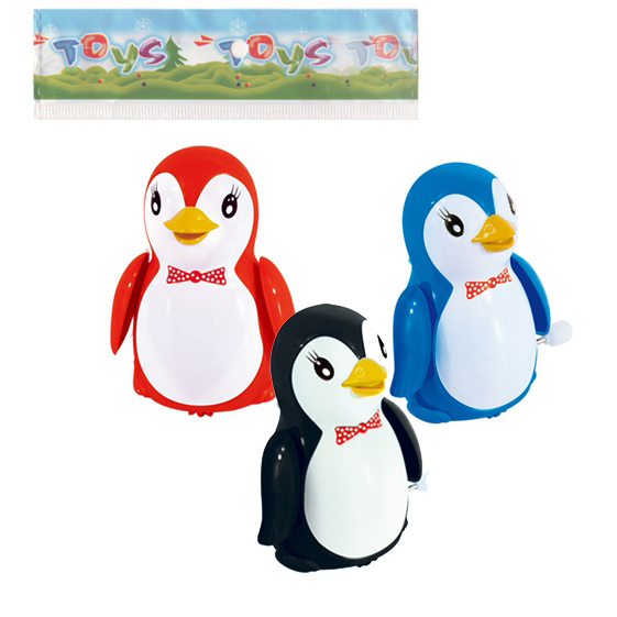 kid promotion toy penguin animal wind up toy