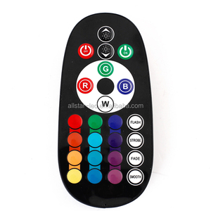 24 מפתחות כפתורי DC 12-24 v 36A אלומיניום אלחוטי בקר RF שלט רחוק RF RGB <span class=keywords><strong>Controllerfor</strong></span> RGB 5050 3528 LED רצועת אורות - Product Image 3