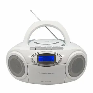 أعلى بيع للطي مقبض CD Boombox & كاسيت لاعب Boombox مع MP3 CT-289