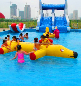 Kustom Pabrik kualitas tinggi balon bintang laut apung untuk permainan air burung apung untuk taman air permainan Kolam renang - Product Image 4
