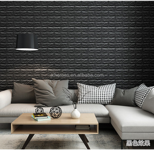 A prueba de agua Anti mancha-de-3D XPE ladrillo espuma etiqueta de la pared de Auto adhesivo papel pintado para <span class=keywords><strong>Hoom</strong></span> Decoración - Product Image 4