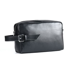 De cuero genuino de los hombres de viaje neceser bolsa Dopp Kit - Product Image 1