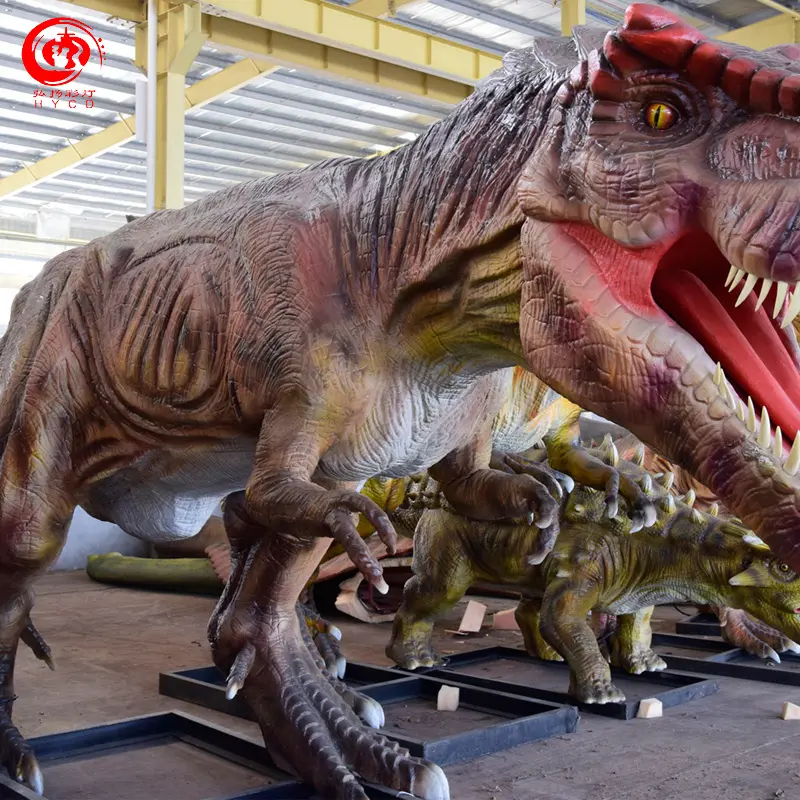 Most popular animatronic walking t rex dinosaur with high performance