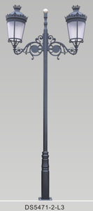 Botou hengsheng suministrado calidad moldeada barato calle de aluminio poste de luz HS-HG-1 - Product Image 2