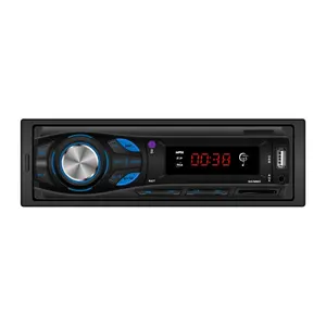 1din راديو السيارة شاشة LCD مع 2 USB DC12V MP3 لاعب واحد الدين SD/FM/MP3/USB/AUX/BT سيارة التحكم عن بعد الصوت واحد الدين ستيريو