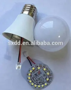 Fornecedores Lâmpada LED China SKD CKD Matérias-primas 3w 5w 7w 9w 12w 15w 30w 40w E27 B22, driver IC. AC85-265V OEM 80 A60 1200