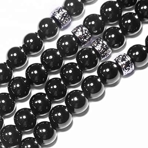 Braccialetto di perline fatto a mano elastico elasticizzato finta perla nera per iWatch cinturino da donna bracciale da ragazza per Apple <span class=keywords><strong>Watch</strong></span> <span class=keywords><strong>9</strong></span> 8 7 Band - Product Image 3