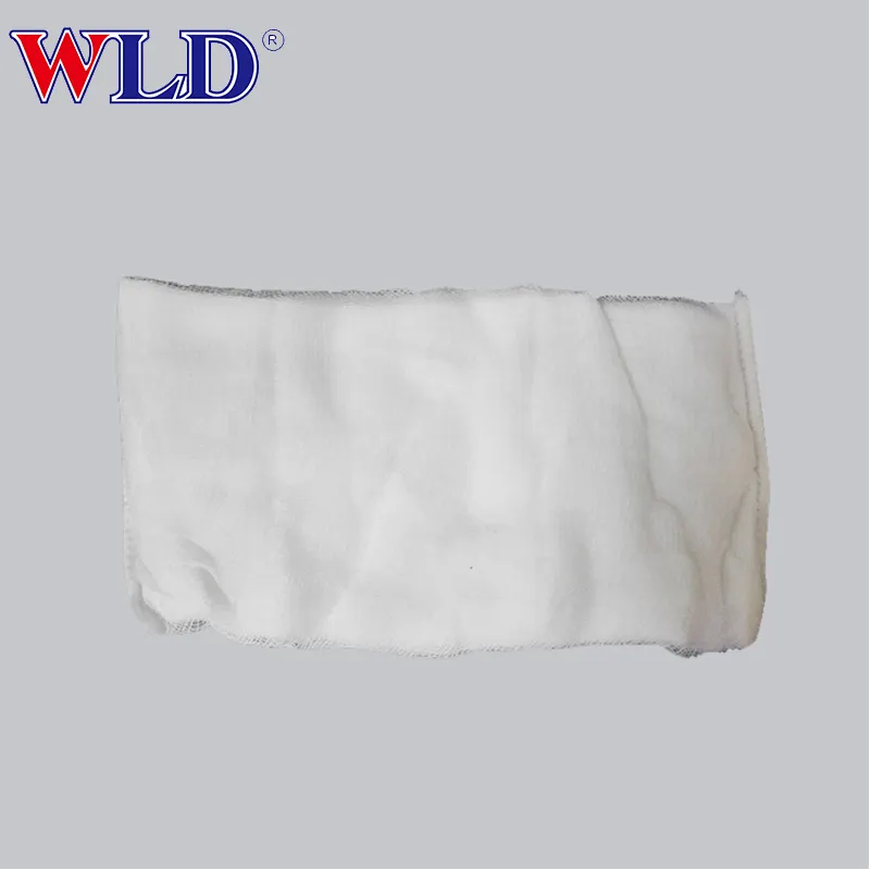 Disposable sterile cotton gauze gamgee dressing