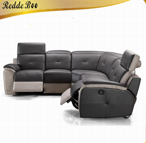 <span class=keywords><strong>Sofa</strong></span> Kursi Kulit bentuk l, kursi malas kulit gaya Amerika untuk pasar Afrika