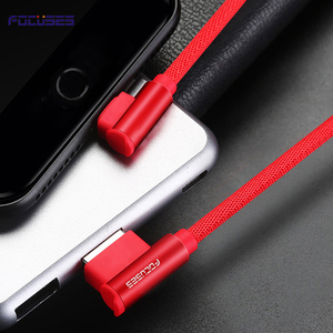 1 2 3 m câble de recharge Les Deux Côtés L Forme USB câble D'éclairage pour <span class=keywords><strong>iPhone</strong></span> <span class=keywords><strong>8</strong></span> x <span class=keywords><strong>chargeur</strong></span> câble - Product Image 2