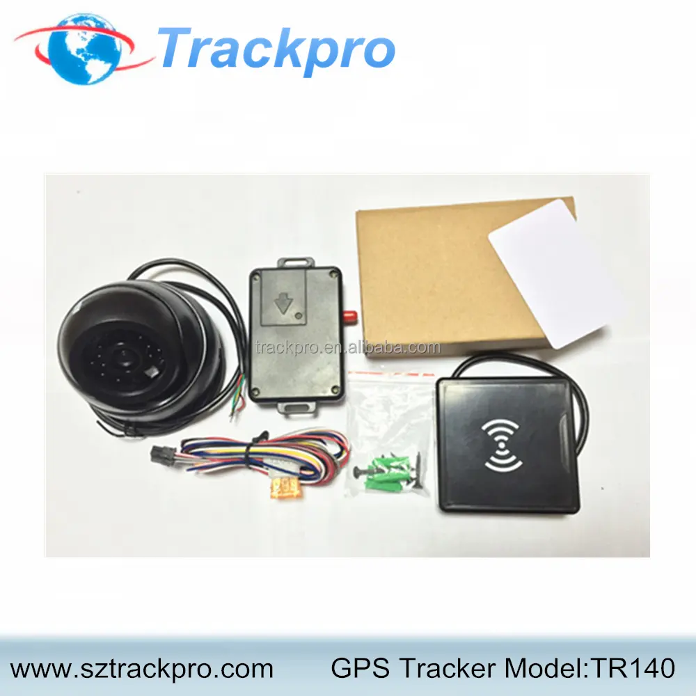 Support alarm siren anti jammer automobiles & motorcycles android phone gps tracking system with camera rfid reader