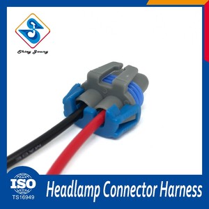 Mejor venta Oem Odm faro mazo de cables 2 pin hombre mujer impermeable conector de cableado de automoción - Product Image 2