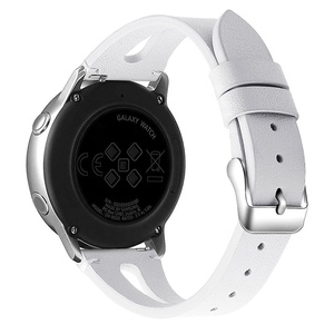 Tschick para <span class=keywords><strong>Samsung</strong></span> Galaxy ver activa bandas/Galaxy reloj de 42mm banda de cuero 20mm sustitución Correa banda Ticwatch <span class=keywords><strong>2</strong></span> <span class=keywords><strong>Smartwatch</strong></span> - Product Image 2