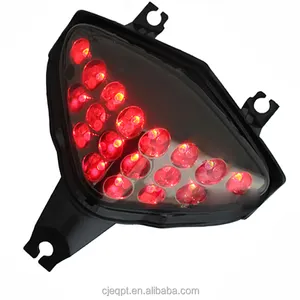 Smoke Motorcycle Integrated Led Tail Lights with Turn Signal for 2008-2009 Suzuki GSX 1300 B-King
