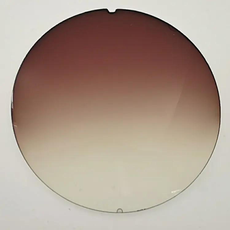 Lunettes de soleil NON polarisées, lentilles de 75mm et 80mm, 1.49 couleurs assorties, CR39, NON coupé, UV400