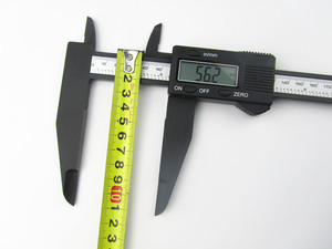12 Inch 300Mm Digitale Elektronische Schuifmaat Met Lange Kaak 90Mm Plastic Digitale Schuifmaat 0-300mm
