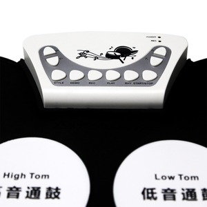 Xách tay Sillicon Cuốn Lên <span class=keywords><strong>Drum</strong></span> up <span class=keywords><strong>Kit</strong></span> Cuốn Trống Điện Tay Cuốn <span class=keywords><strong>Drum</strong></span> cho Babys - Product Image 5