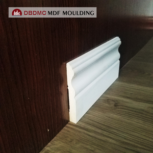 <span class=keywords><strong>Plinthe</strong></span> en <span class=keywords><strong>MDF</strong></span> blanc apprêté de style moderne, moulures PS, emballées sous film rétractable <span class=keywords><strong>sur</strong></span> palette pour une utilisation en intérieur, pour la décoration des hôtels - Product Image 5