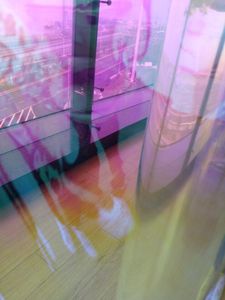 Red Pink Angelina Crystalina Fantasy fusibile PET iridescente Rainbow <span class=keywords><strong>Film</strong></span> - Product Image 5