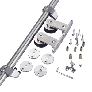 Atas Dipasang Digunakan Peralatan Pintu Geser Mekanisme Stainless Steel Geser Kaca Pintu Gudang Peralatan - Product Image 4