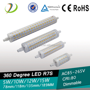 85-265 V AC R7S 2835 SMD dimmerabile risparmio energetico led r7s 360 Gradi ul E474634 smd dimmerabile 118mm led r7s - Product Image 4