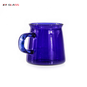 Tasse à café en verre colorée faite à la main pour lave-vaisselle <span class=keywords><strong>micro</strong></span>-ondes vente en gros - Product Image 2