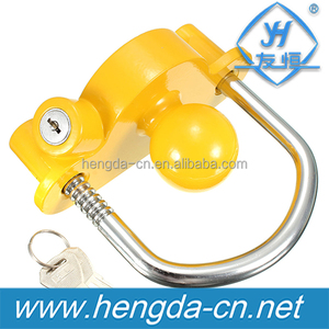 En aluminium verrouillage d'attelage de remorque remorque de sécurité verrou d'attelage - Product Image 1