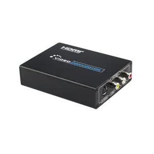 HDMI para RCA e HDMI 3RCA CVBS AV Conversor Composite Video Audio Adapter Splitter
