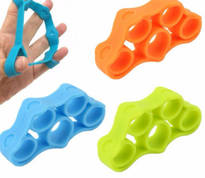 Set di 3 pezzi pacchetto diverso livello fascia di resistenza della mano in Silicone barella per dita esercitatore - Product Image 2