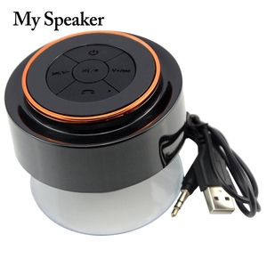 F012 multi color negro impermeable inalámbrico mini bluetooth Altavoz manos libres hablar - Product Image 5