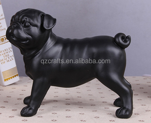 Özel unipque pug köpek bookend
