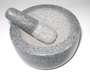 Granito mortero y maja para uso de cocina - Product Image 3
