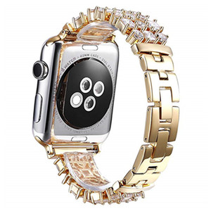 สายรัดข้อมือเพชรสำหรับ Apple <span class=keywords><strong>Watch</strong></span>, อุปกรณ์เปลี่ยนสายรัดข้อมือ - Product Image 4
