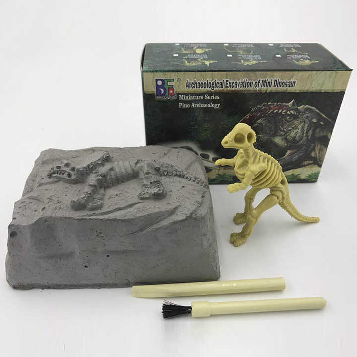 Kit de Escavação de Dinossauro Velociraptor - Educativos Brinquedos