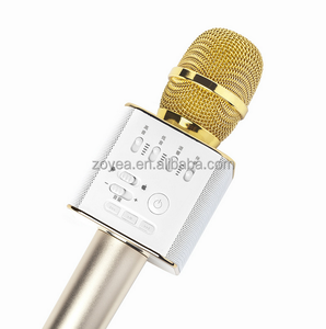 2016 fábrica venta caliente <span class=keywords><strong>mini</strong></span> micrófono de solapa micrófono inalámbrico Q9 super bass altavoz portátil bluetooth altavoz - Product Image 3