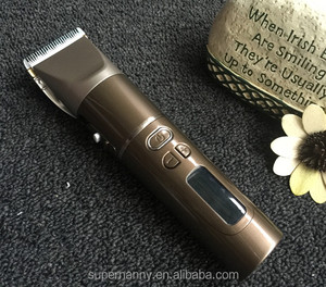 Supernanny Champange Oro Podadoras de Pelo para Los Hombres con Charing Stander - Product Image 1