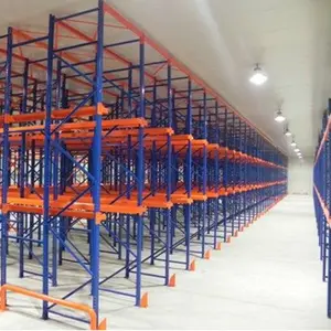 Hochwertige Pilze wachsen Regale, Pantry Drive in Rack, Paletten antrieb in Regalen für Warehouse Storage