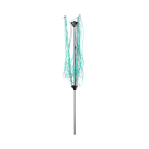 Aluminium Corde À <span class=keywords><strong>Linge</strong></span> Extérieure Dtying Support Volant Rotatif - Product Image 2